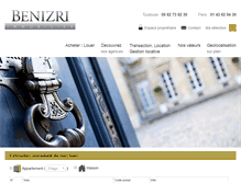 Tablet Screenshot of benizrimmo.com